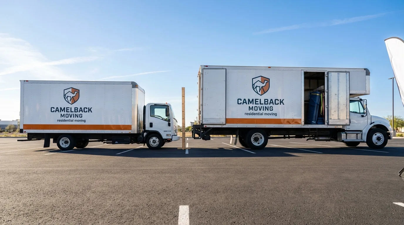 Moving truck size capacity guide in Hephzibah